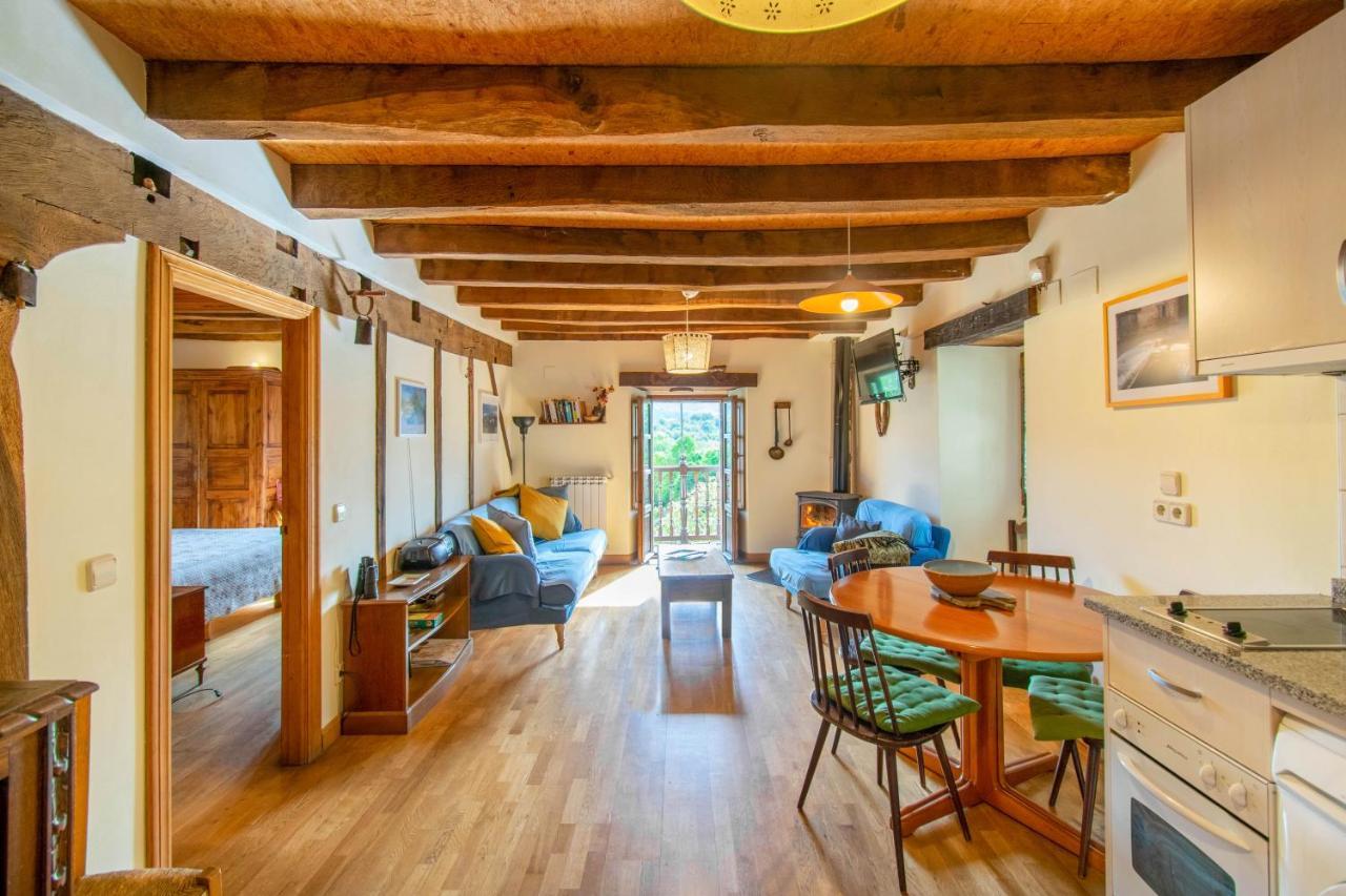 Saragueta Casa Monaut, Acogedores Apartamentos A Los Pies De La Selva De Irati מראה חיצוני תמונה